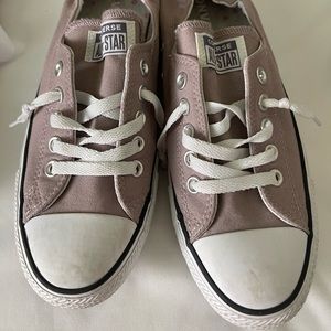 Converse Beige/Grey Slip On Sneakers